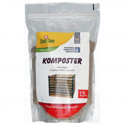 Komposter - wzbogaca kompost i niweluje nieprzyjemny zapach - Zielony Dom - 1,5 kg