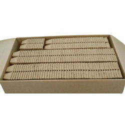 Kwadratowe doniczki torfowe - 6 x 6 cm - 300 sztuk