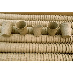Okrągłe doniczki torfowe - 6 cm śr. - 500 sztuk