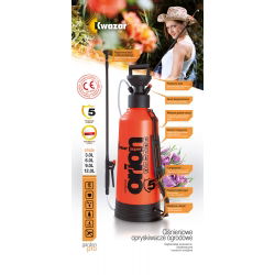 Ciśnieniowy opryskiwacz ogrodowy Orion Super 6l - Kwazar