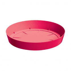 Lekka podstawka do doniczki Lofly malinowa - 10,5 cm - Prosperplast