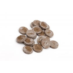 Krążki torfowe - pęczniejące - 33 mm - 12 sztuk