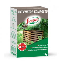 Aktywator kompostu - przyśpiesza kompostowanie i świetnie użyźnia - Florovit - 1 kg