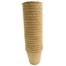 Okrągłe doniczki torfowe 10 x 9 cm - 840 sztuk
