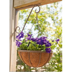 Galwanizowany łańcuch do koszy wiszących 35 cm