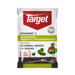 Ukorzeniacz w proszku Korzonek Z do sadzonek zielonych i półzdrewniałych - Target - 20 g