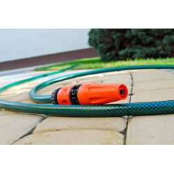 Wąż ogrodowy ECONOMIC 1/2", 15m - komplet przyłączy - CELLFAST