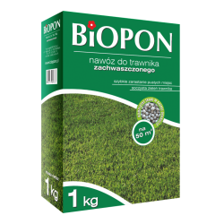 Nawóz do zachwaszczonego trawnika - Biopon - 1 kg