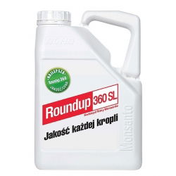Roundup 360SL - środek chwastobójczy w koncentracie - 5 litrów