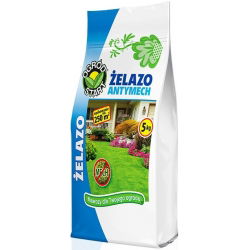 Żelazo - antymech - najbardziej skuteczny nawóz na mech - Ogród-Start - 5 kg