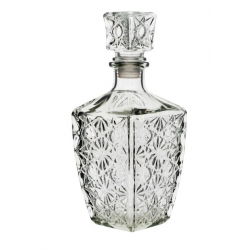 Karafka ozdobna do koniaków, nalewek i innych - gwiazdki - 750 ml