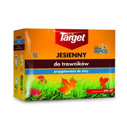 Nawóz jesienny do trawników - przygotowuje trawnik na zimę - Target - 4 kg