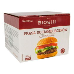 Prasa do hamburgerów aluminiowa - śr. 12 cm