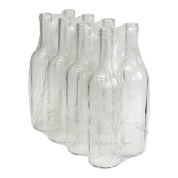 Zestaw butelek na wino - 750 ml - 8 szt.