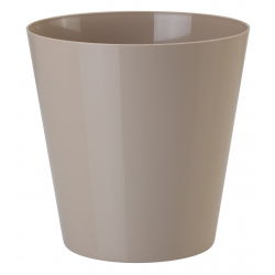 Osłonka okrągła Vulcano - 19 cm - beżowa (cafe latte)