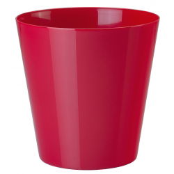 Osłonka okrągła Vulcano - 22 cm - wiśniowa