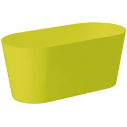 Skrzynka owalna Vulcano - 23 cm - pistacjowa