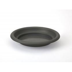 Podstawka do doniczki okrągłej Agawa - 24 cm - antracyt