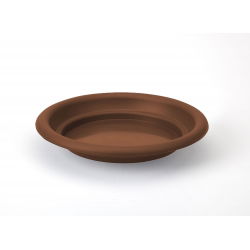 Podstawka do doniczki okrągłej Agawa - 32 cm - ceglasta