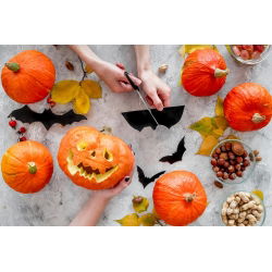Dynia ozdobna Halloween - najlepsza do rzeźbienia - 15 nasion