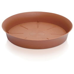 Podstawka do doniczki okrągłej Plastica - 15,1 cm - terakota