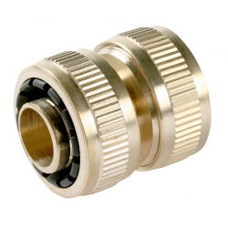 Reparator, złączka, łącznik węży - mosiężny - 3/4"