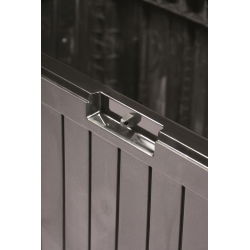 Skrzynia do ogrodu, na balkon lub taras - Boxe Board - 290 litrów - antracyt