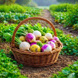 Rzepa - zestaw 3 odmian nasion warzyw