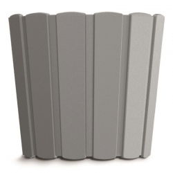 Doniczka okrągła Boardee Basic - 12 cm - kamienny szary