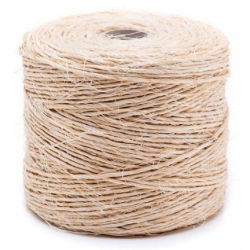 Sznurek sizalowy - naturalny - 500g/250m