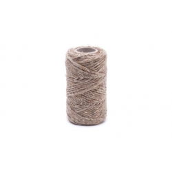 Sznurek konopny - naturalny - 100g/40m