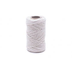 Sznur bawełniany wędliniarski - naturalny - 100g/70m