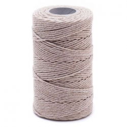 Sznur lniany wędliniarski - naturalny - 100g/80m