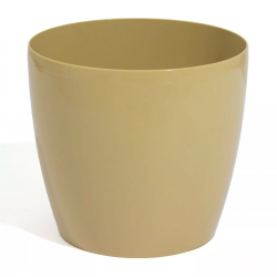 Doniczka okrągła Coubi Duo - 12 cm - Kawa z mlekiem