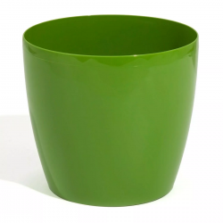 Doniczka okrągła Coubi Duo - 19 cm - Oliwka nowa