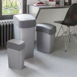 Kosz do sortowania śmieci Flip Bin - 25 litrów - żółty