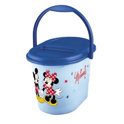 Kosz na pieluchy - Mickey&Minnie - jasnoniebieski