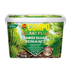 Nawóz długo działający działający do iglaków - Iglaki Plus - Compo - 4,5 kg