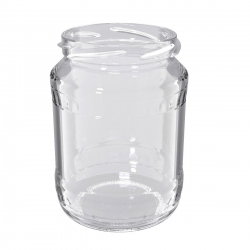Słoje zakręcane szklane, słoiki - fi 82 - 720 ml + zakrętki białe - 32 szt.