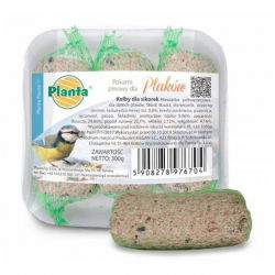 Pokarm zimowy dla ptaków - kolby dla sikorek - Planta - 3 sztuki