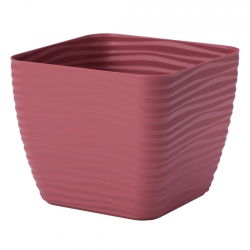 Osłonka kwadratowa Sahara petit - 23 cm - marsala