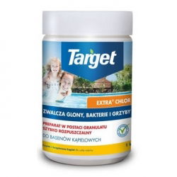 Extra Chlor - granulki do dezynfekcji wody w basenie - Target - 1 kg