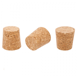Korek naturalny stożkowy - aglomerowany - 40/33 mm