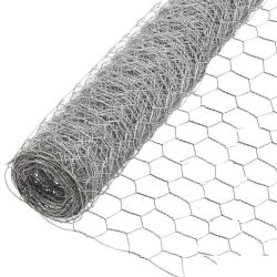 Siatka metalowa heksagonalna - oczko 30 x 30 mm - 1 x 10 m