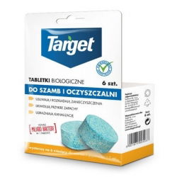 Tabletki biologiczne do szamb i oczyszczalni - Target - 6 szt.