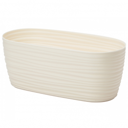 Osłonka podłużna Sahara petit - 27 x 13 cm - kremowa