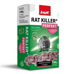 Rat killer perfect - granulat na myszy i szczury w saszetkach - Best - 140 g