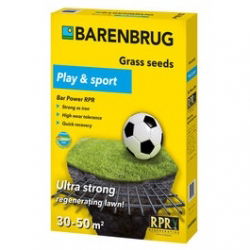 Play & Sport - ultramocny, samoregenerujący i samozagęszczający się trawnik - 1 kg