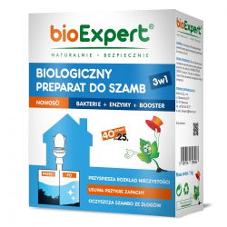 Biologiczny preparat do szamb - nowoczesny i ekologiczny - BioExpert - 1 kg