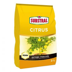 Podłoże do cytrusów - smaczne cytryny, mandarynki i pomarańcze - Substral - 3 l